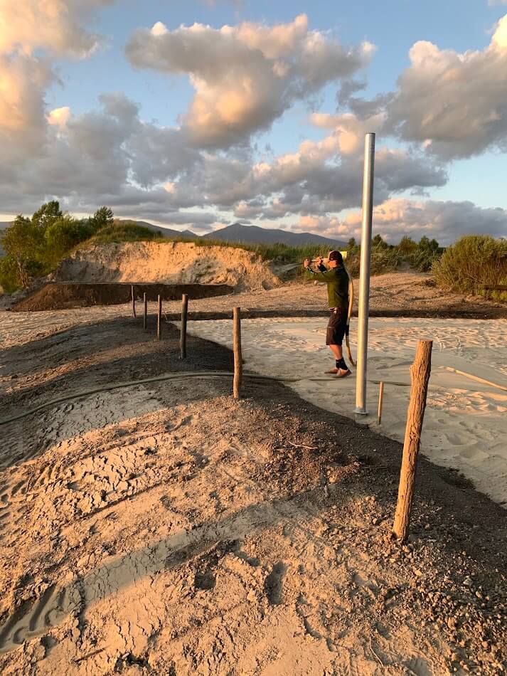 Hydroosev a spevňovanie svahu